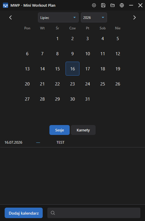 MWP - Mini Workout Plan — zrzut ekranu 1 z 10